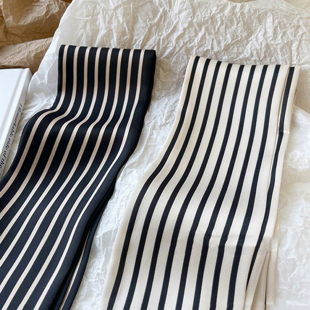 Opaska na głowę z wstążką Apas – Silk Tie Striped recenzja i cena