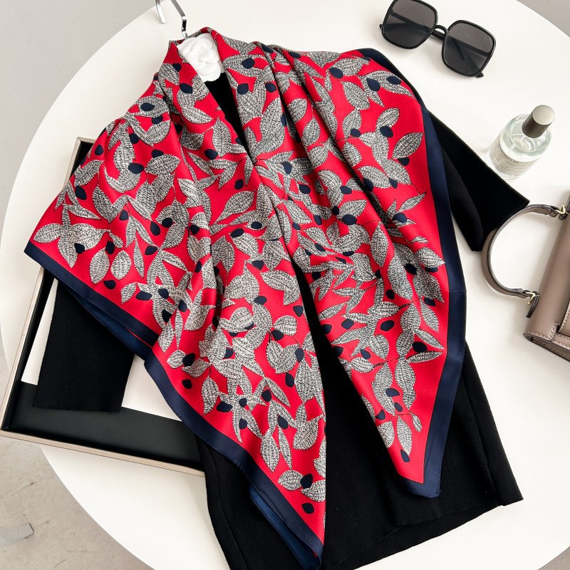 Kwadratowa apaszka 90 cm, wyso – Silk Neck Scarf recenzja i cena