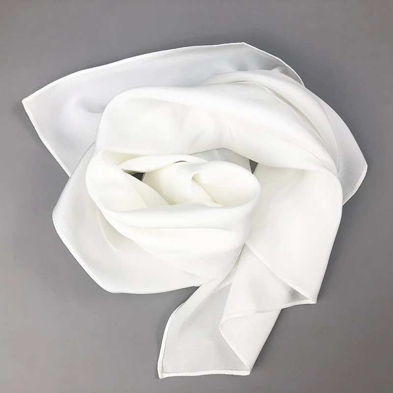 Nowy damski jedwabny szalik kw – Ascot Neck Scarf recenzja i cena