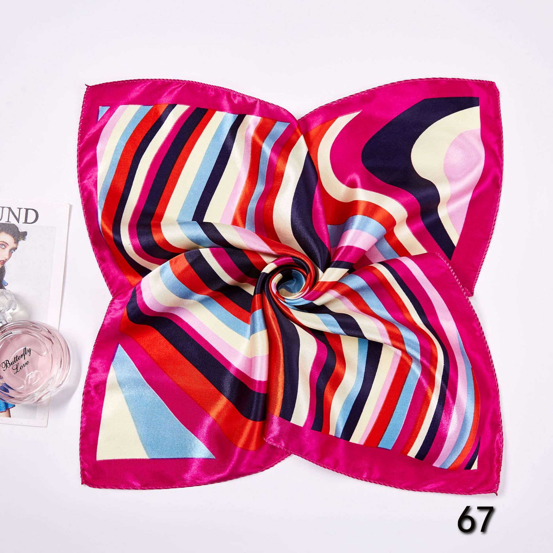50*50cm kwadratowe jedwabne sz – Ascot Neck Scarf recenzja i cena