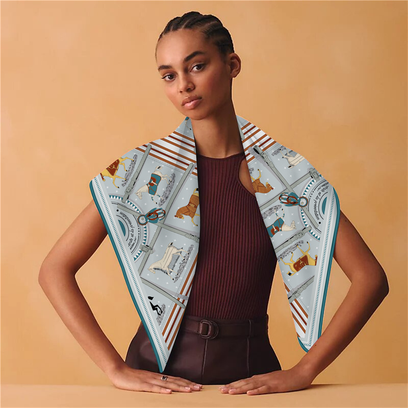 Szal z kaszmirowego jedwabiu z – Woven Scarf Blanket recenzja i cena