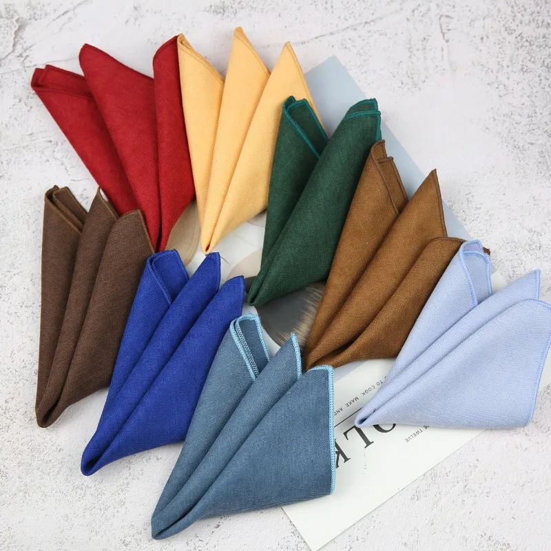 Męska poszetka biznesowa 24 cm – Pocket Square Set recenzja i cena